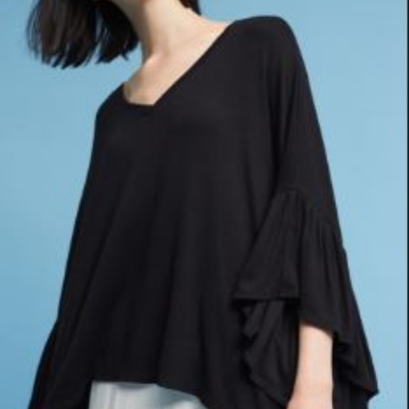 Anthropologie Tops - Anthropologie Akemi + Kin Julianne Fluttered Tunic